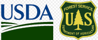 U.S.D.A U.S. Forest Service Logos