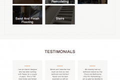 City Pro Remodeling Homepage Screenshot