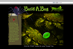 Build A Bug - Intro Screenshot