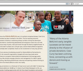 Coxe Curry - Atlanta Beltline Page Screenshot