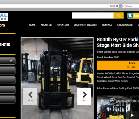 Forkliftscheap.com Screenshot