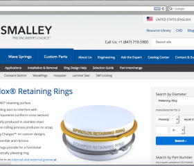 Smalley - Product Page Screenshot